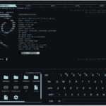 Edex-UI rev 612,interfaz de ciencia ficción