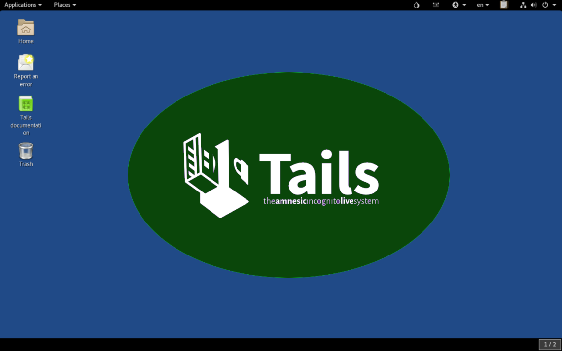 Tails 3.12 la nueva versión de esta distribución Linux