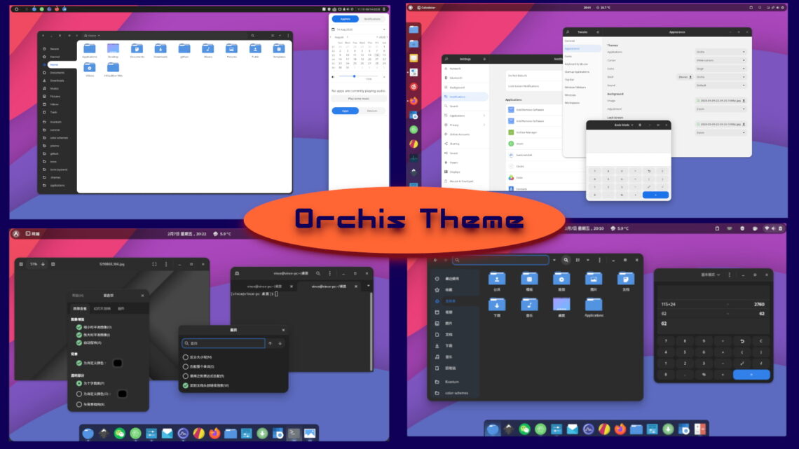 ORCHIS GTK THEME