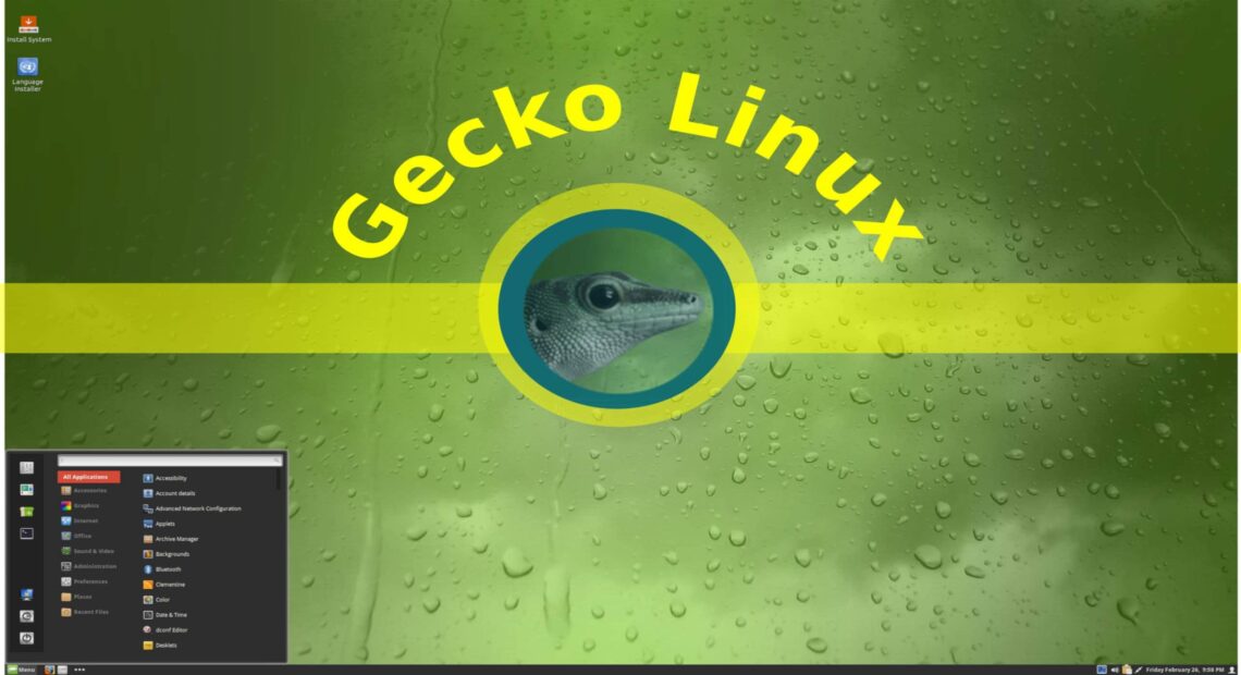 Gecko Linux el Linux Mint de OpenSuse